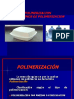 Mecanismos de Polimerizacion