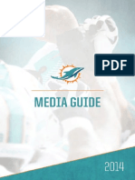 2014 Miami Dolphins Media Guide