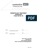 Dermatology Treatment Guidelines