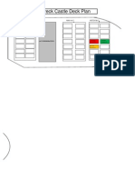 MV Norbreck Castle Deck Plan: Hatch No 2 Hatch No 1 Hatch No 3