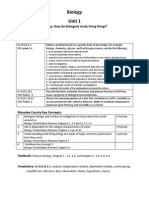 Biology Unit Plan