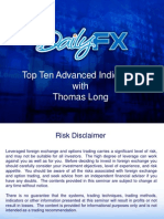 Top Ten Advanced Indicators With Tom Long TomLong