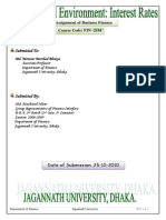 Financial Environment Interest Rate