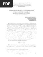 Sergio Gamonal - El Principio de Protección Del Trabajador en La Constitución Chilena