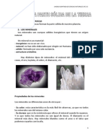 Adaptación Curricular 1ºCN U7 LA PARTE SÓLIDA DE LA TIERRA