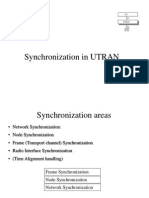 Synchronization in UTRAN