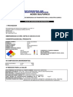 MSDS Acido