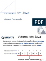 Vetores em Java PDF