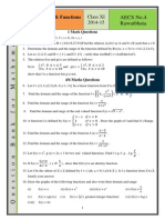 Relations and Functions Class XI