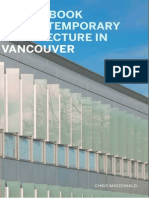 A Guidebook To Contemporary Architecture in Vancouver (Art Ebook)