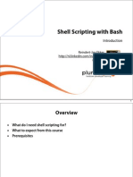 1 Bash Shell Scripting m1 Intro Slides