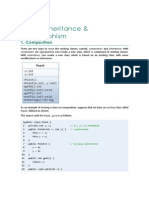 OO PInheritance & Polymorphism