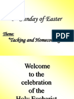 3 Sunday of Easter: "Tacking and Homecoming"