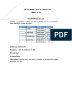 Informe de Peraltes