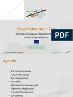 Cloud Federation - Slas: Christian Temporale, Hewlett Packard