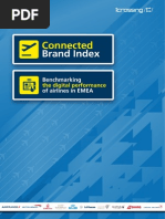 Icrossing 2014 Connected Brand Index For Airlines EMEA