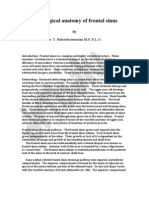Radio Logical Anatomy of Frontal Sinus