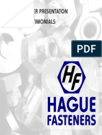 Hague Fasteners 2014 Special Fasteners Brochure