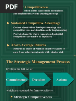 Strategic Management - IO & Resourse Model