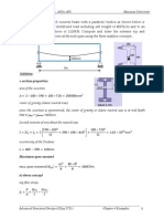 Prestressed Beam Analysis Exampl