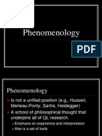 Phenomenology - PPT 9-1-12