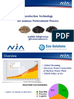 Torrefaction Technology For Biomass Pretreatment Process