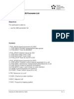 Object Structure, SBS Parameter List: Objectives