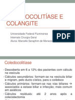 Coledocolitíase e Colangite