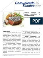 Analise Sensorial de Carne Conceitos e Recomendações