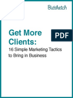 Get More Clients:: 16 Simple Marketing Tactics To Bring in Business