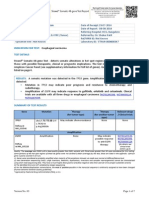 Gene Mutation Report