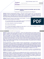 R.A. 6426, The Foreign Currency Deposit Law in The Philippines Which Raissa Katrina Marie G. Ballesteros Violated in Disclosing Khoo Boo Boon, HSBC Philippines Premier Client's US Dollar Deposit