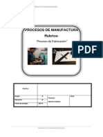 Proceso de Fabricacion (Informe)