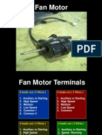 Fan Motor Terminal Identification