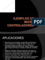 Ejemplos de Microcontroladores