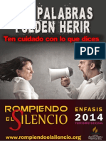 14 Pancartas Rompiendo El Silencio 2014