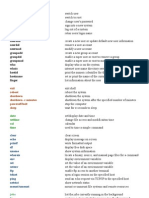 Linux Command Quick Reference