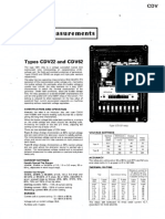 Measurements: CDV22 and CDV62