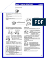 Guia de Operacion Casio 5082
