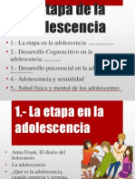 Presentación La Adolescencia by Moratto