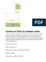 The Tyranny of God