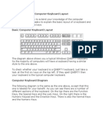 Computer Keyboard Layout