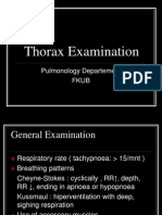 Pemeriksaan Fisik Thorax