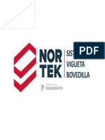 Vigueta Bovedilla Nortek - Cemento Pacasmayo