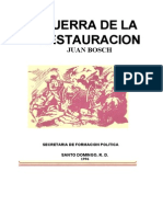 Guerra de La Restauración