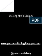 Film Openings