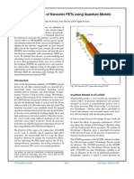 3D Simulation of Nanowire FETs Using Quantum Models