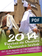 Fiestas de Obanos-Eko Festak 2014.