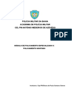 Apostila de Módulo de Policiamento Especializado II - Policiamento Montado