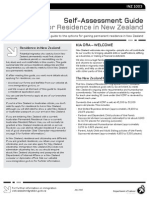 For Residence in New Zealand: Self-Assessment Guide